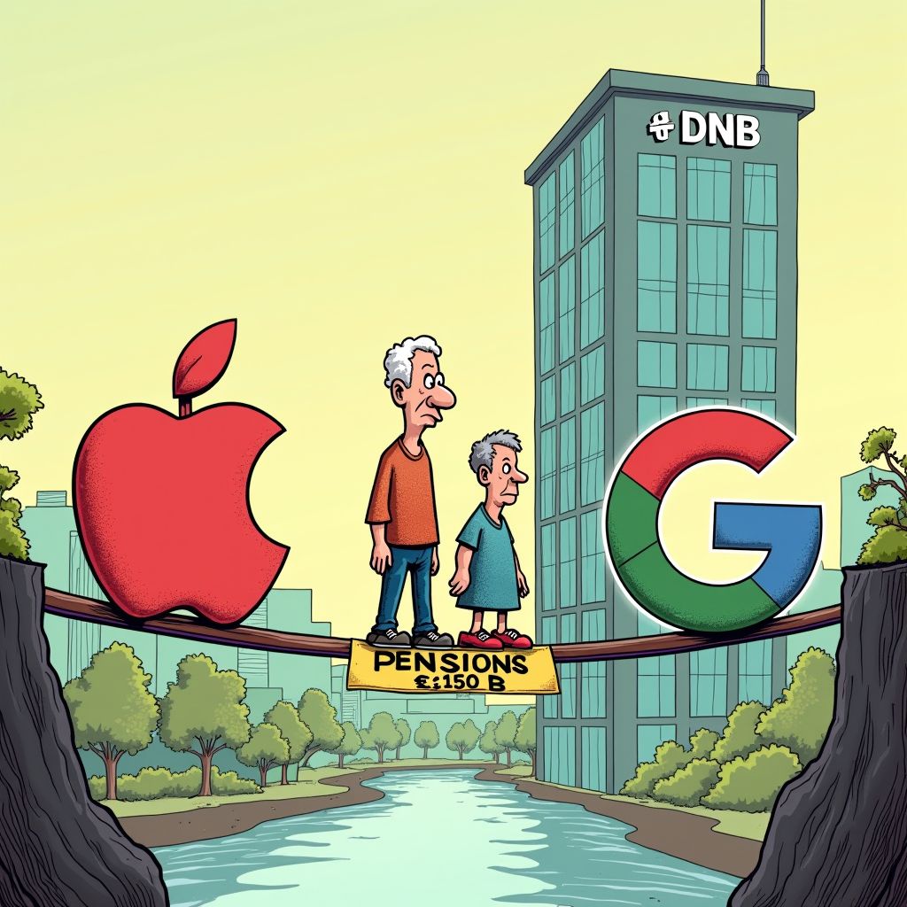Nederlandse pensioenen hangen voor 150 miljard euro aan het zijden draadje van big tech