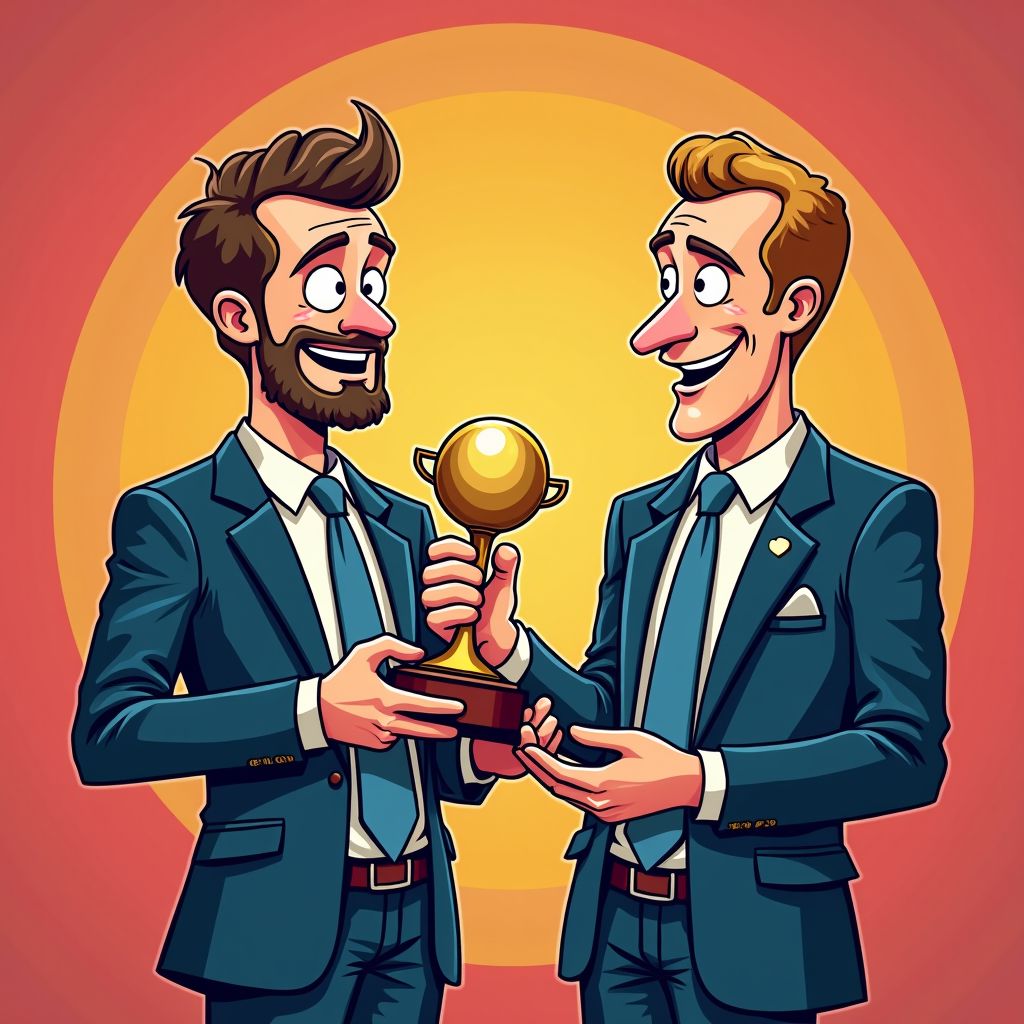 Satirisch duo Van der Laan en Woe verovert voor het eerst in 25 jaar samen de hoogste mediaprijs