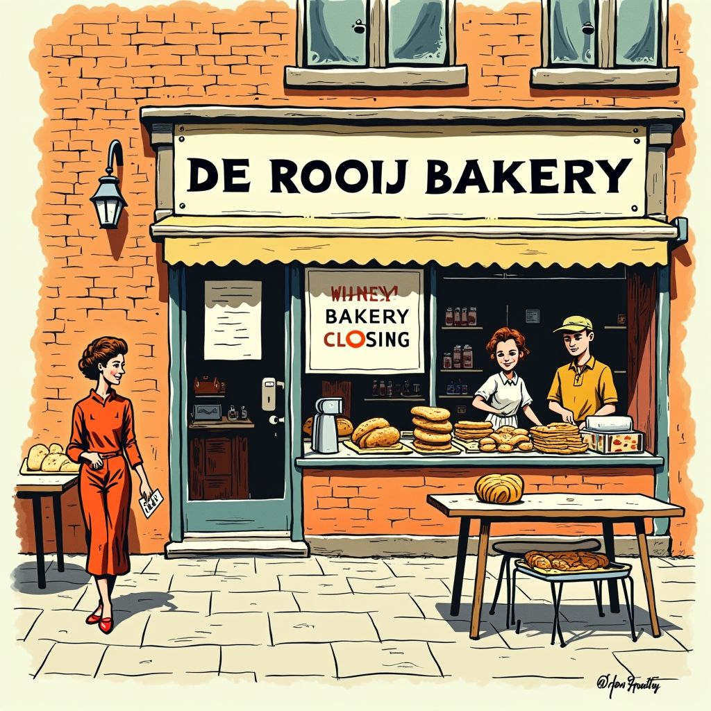 Een eeuw brabantse bakkerskunst verdwijnt: familiebedrijf De Rooij sluit na 117 jaar alle deuren