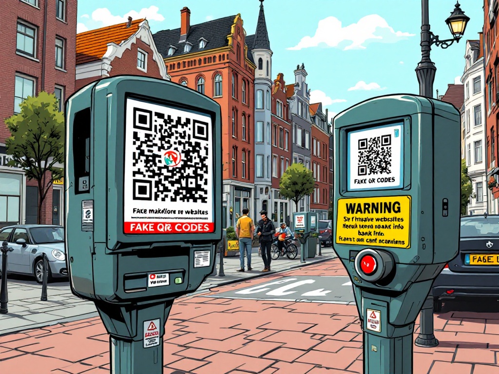 Criminelen Plakken Valse QR-codes: Je Bankrekening in Gevaar bij Parkeren