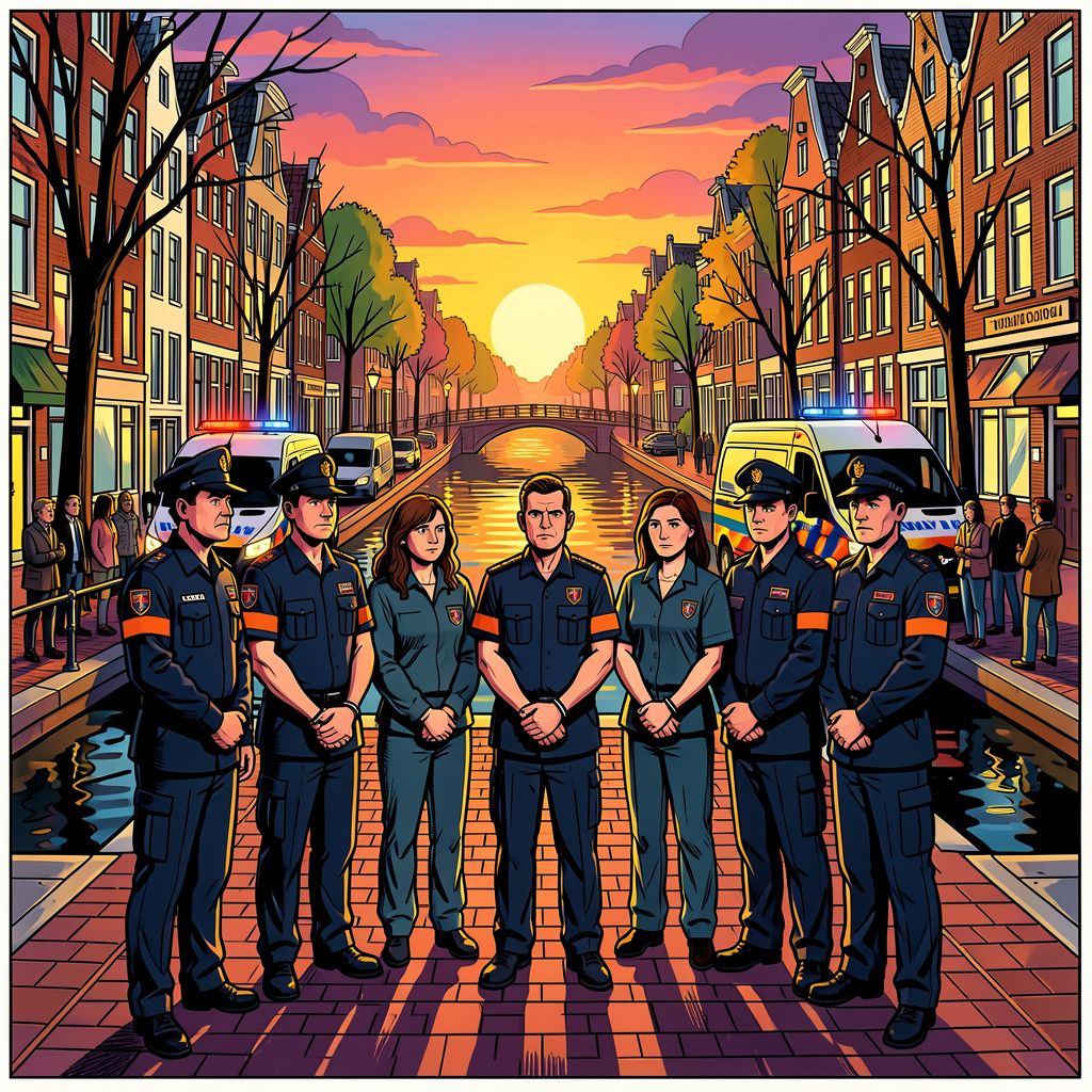 Nederlandse veiligheidsdiensten pakken zeven terroristen op die aanslag op Nederlandse bodem planden