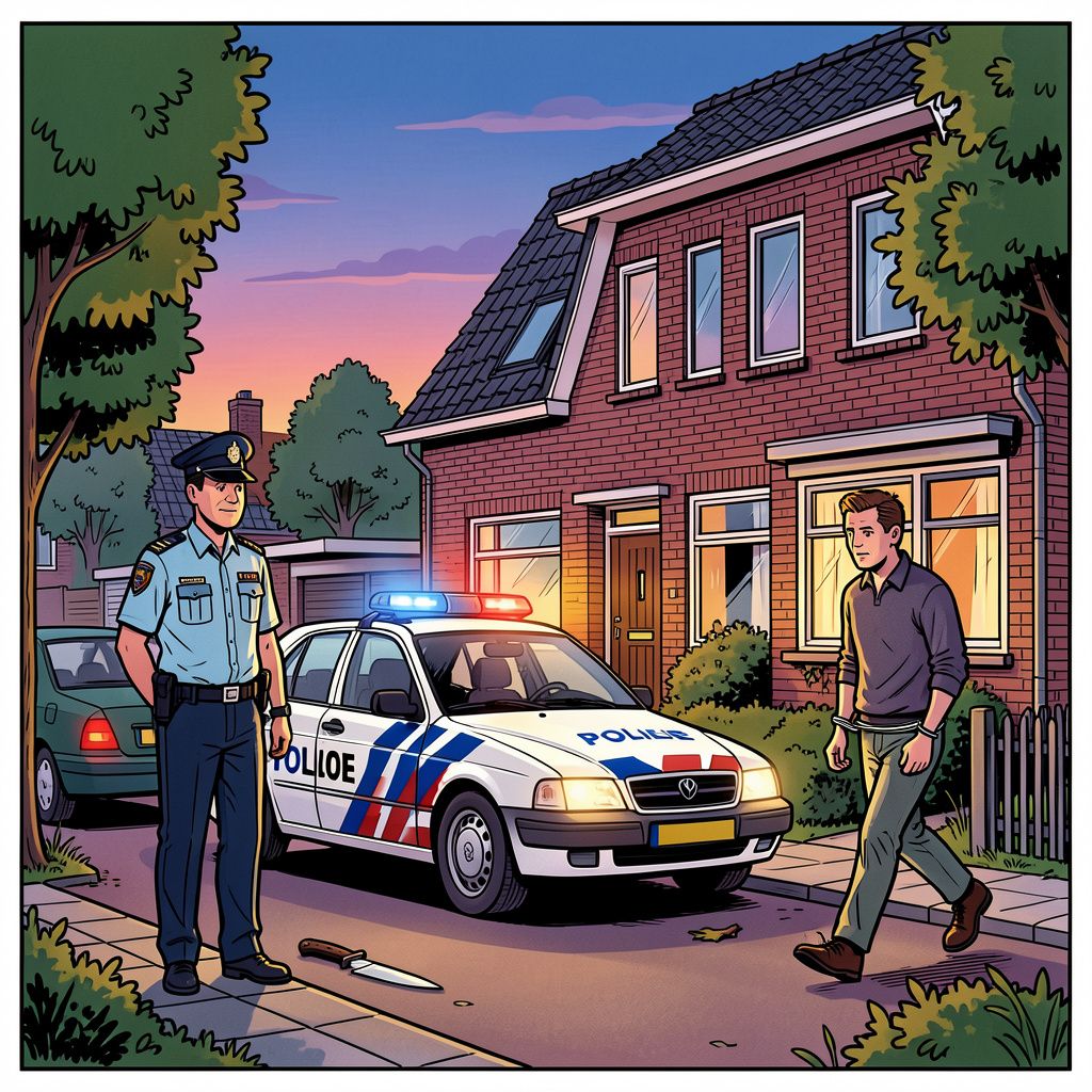 Een dodelijke steekpartij in een woning in Neede schokt de buurt en leidt tot een snelle arrestatie.