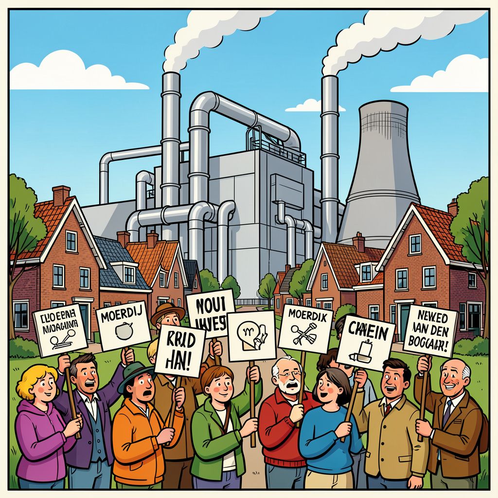 Moet het Brabantse dorp Moerdijk wijken voor de energietransitie?