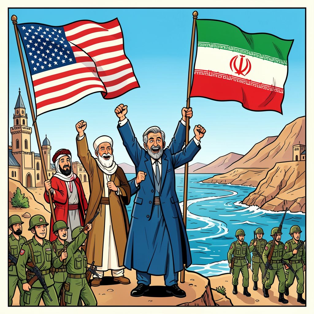 Iran roept grote overwinning uit na staakt-het-vuren met Verenigde Staten