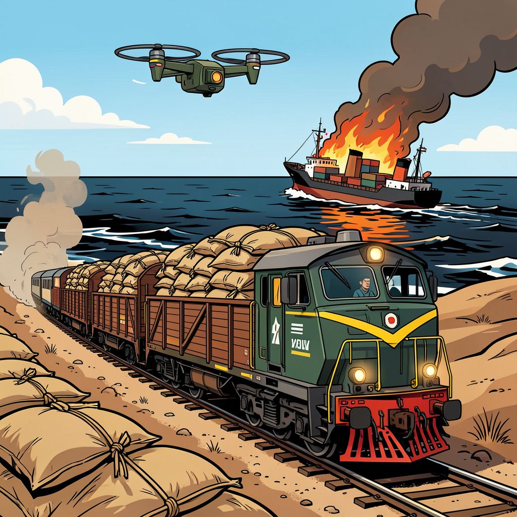 Geweld op de Zwarte Zee drukt de Russische tarwe-export naar het laagste niveau in tien jaar.