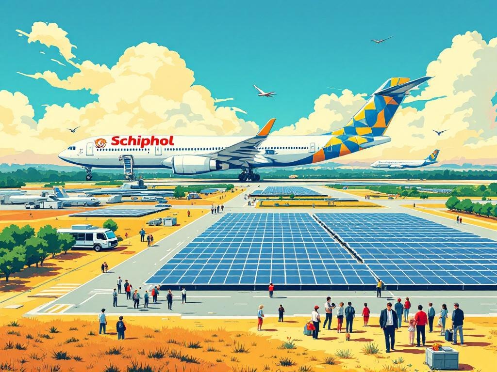Zonnepanelen vs. Vliegveiligheid: Schiphol's Miljoenenvete Barst Los