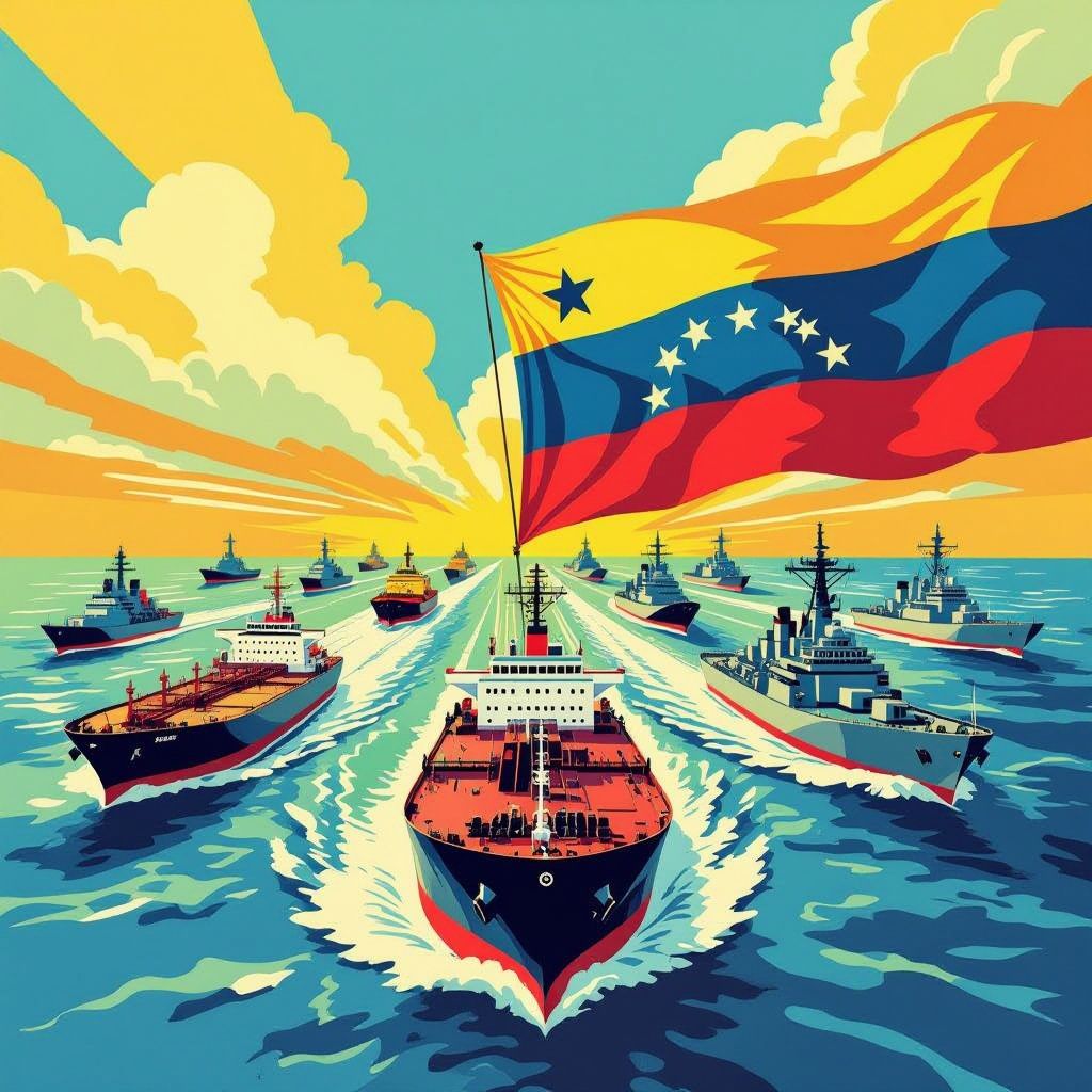 Trump rolt de grootste vloot in Zuid-Amerikaanse geschiedenis uit voor Venezuela