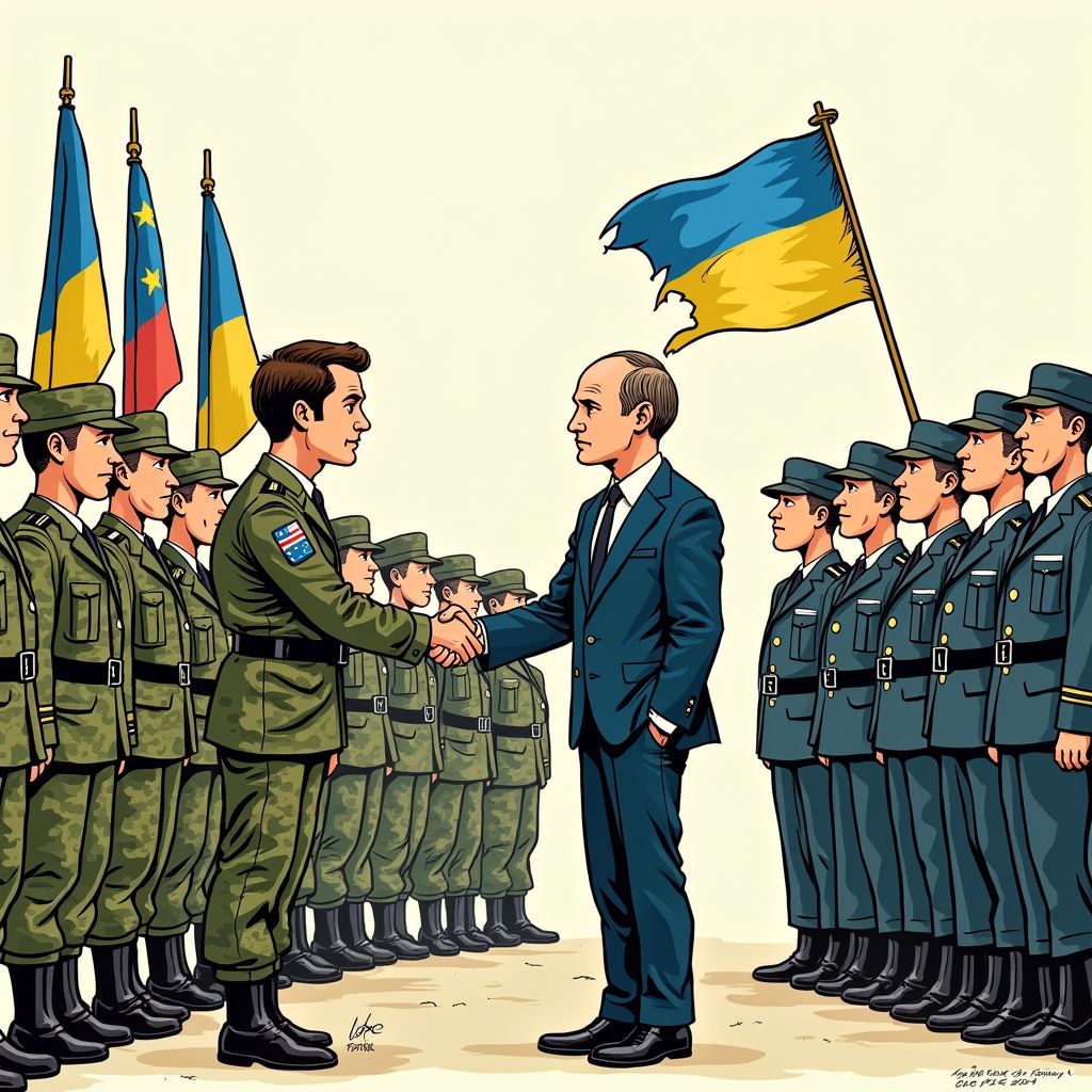 Britse en Franse troepen gaan naar Oekraïne zodra de wapens zwijgen