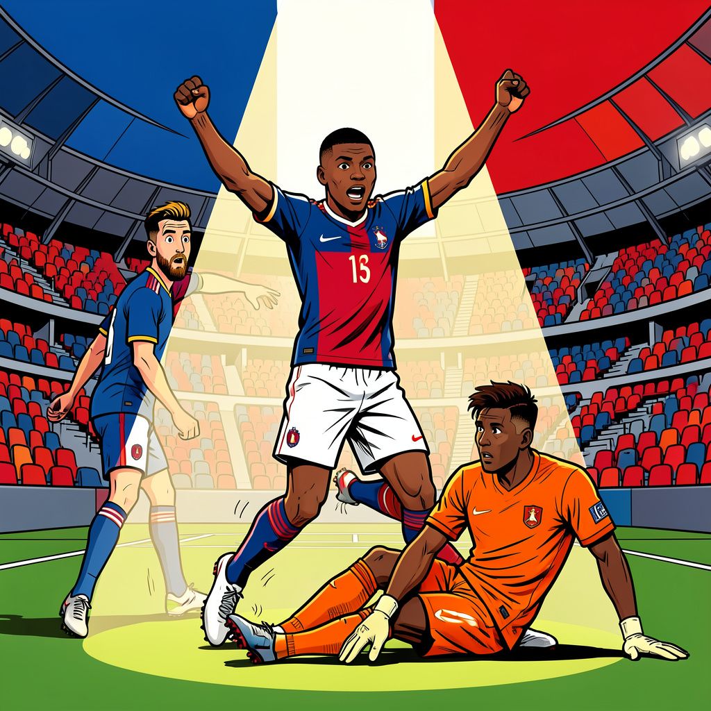 mbappé schiet messi voorbij en jaagt nu op het onmogelijke wk-record