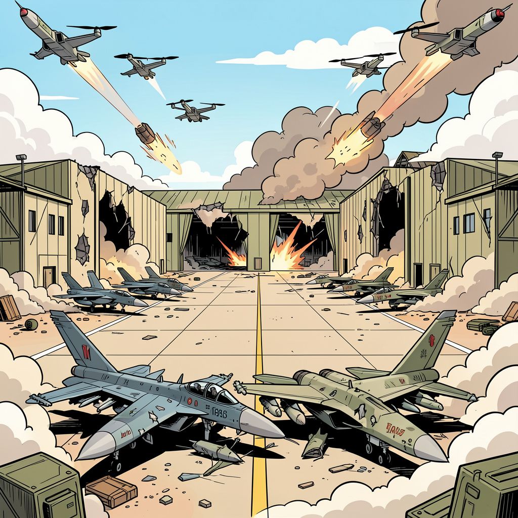 Een nieuw Pentagon-rapport onthult dat Iraanse aanvallen honderden Amerikaanse militaire gebouwen en tientallen gevechtsvliegtuigen zwaar hebben beschadigd.