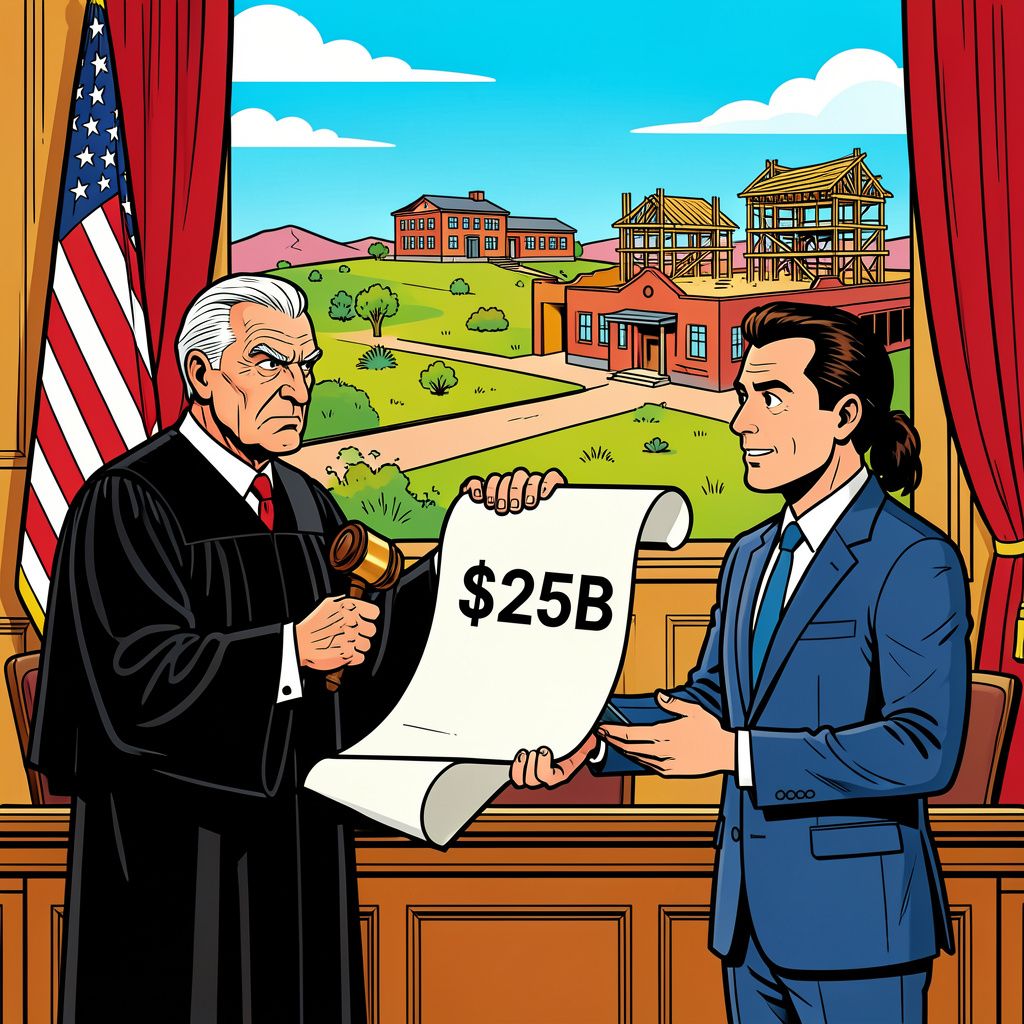 Een Amerikaanse rechter legt Meta een megaboete van 25 miljard dollar op.