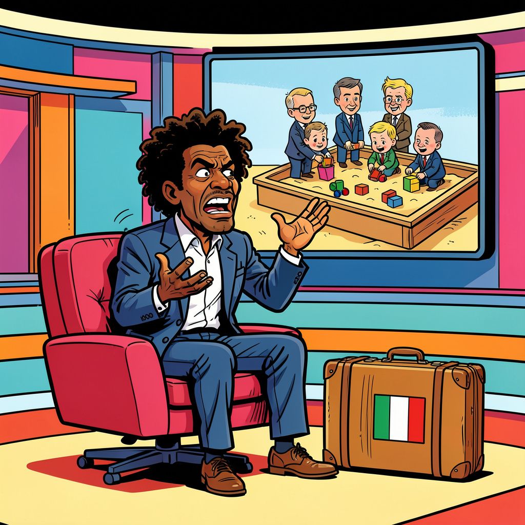 Ruud Gullit noemt Nederlandse politici kleuters en overweegt Nederland te verlaten