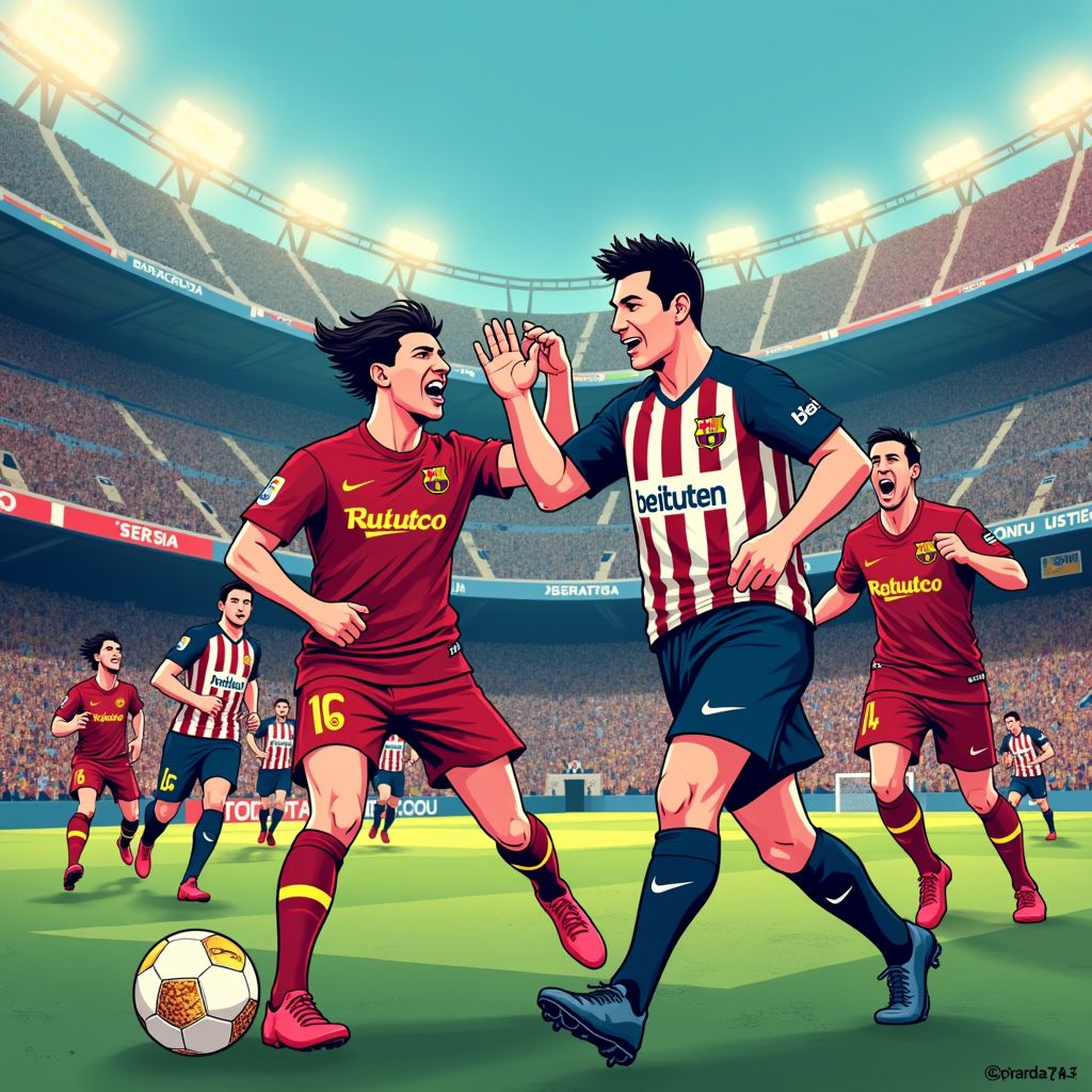 Atlético Madrid overleeft Barcelona's spectaculaire comeback en bereikt eerste Copa del Rey finale in 13 jaar