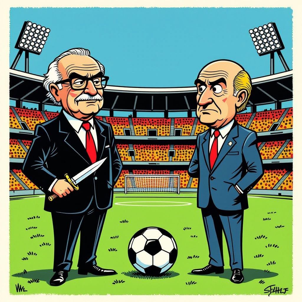Blatter steekt mes in rug van FIFA aan vooravond van het grootste WK ooit
