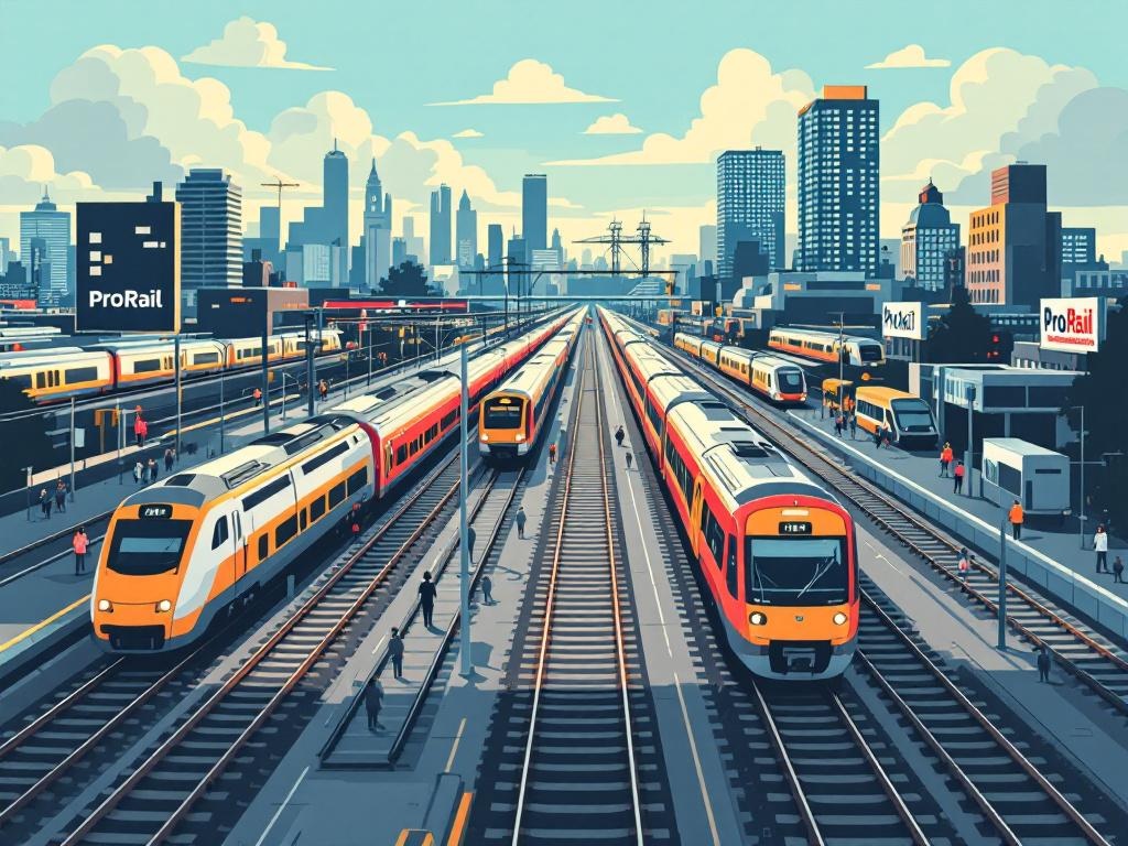 Treinverkeer Rotterdam plat door mysterieuze systeemstoring