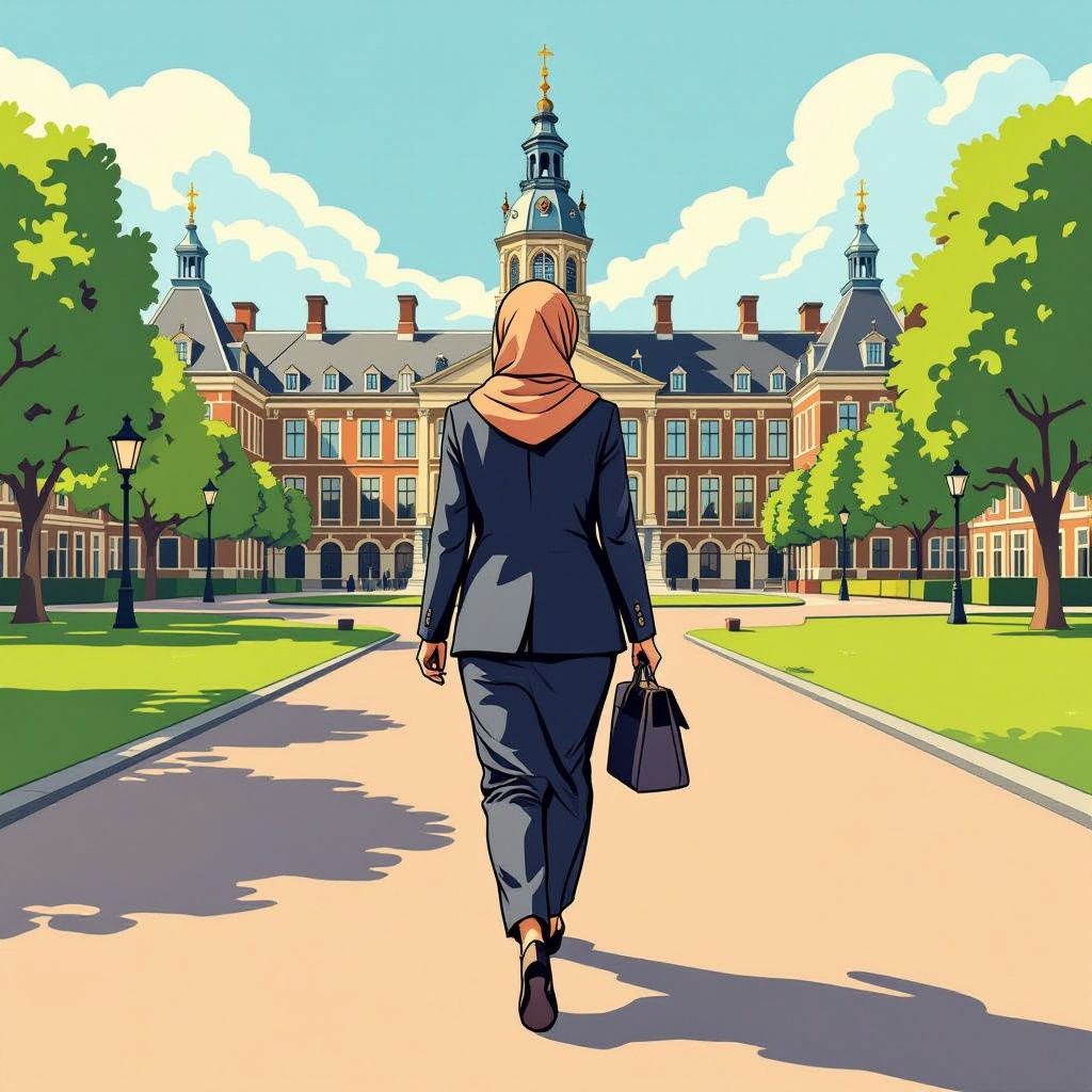 Lahlah verlaat Den Haag met een duidelijke boodschap: de politiek beoordeelt mensen op wie ze zijn, niet op wat ze doen