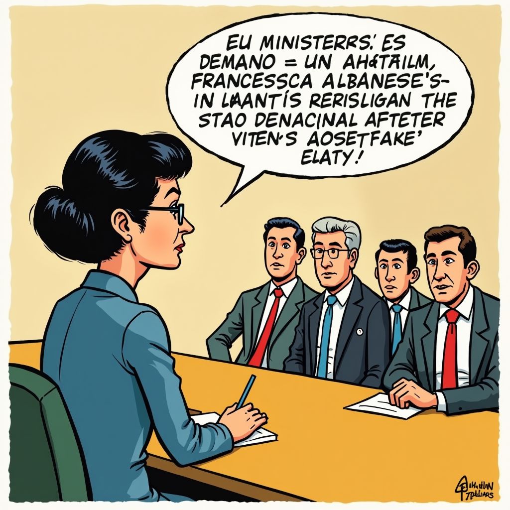 Vijf Europese ministers trapten in gemanipuleerd filmpje en eisten ontslag VN-rapporteur