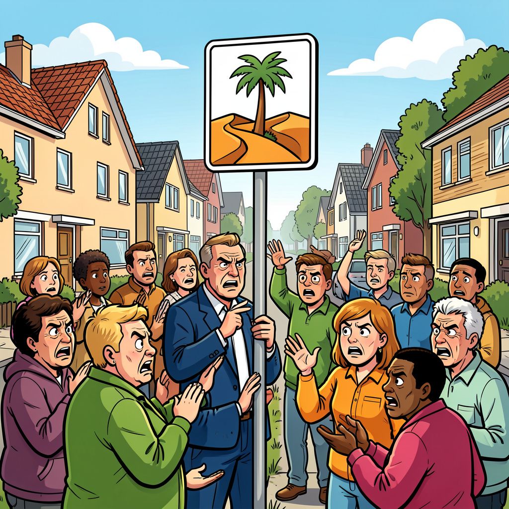 Bleiswijk kijkt naar het Midden-Oosten voor straatnamen en de buurt ontploft