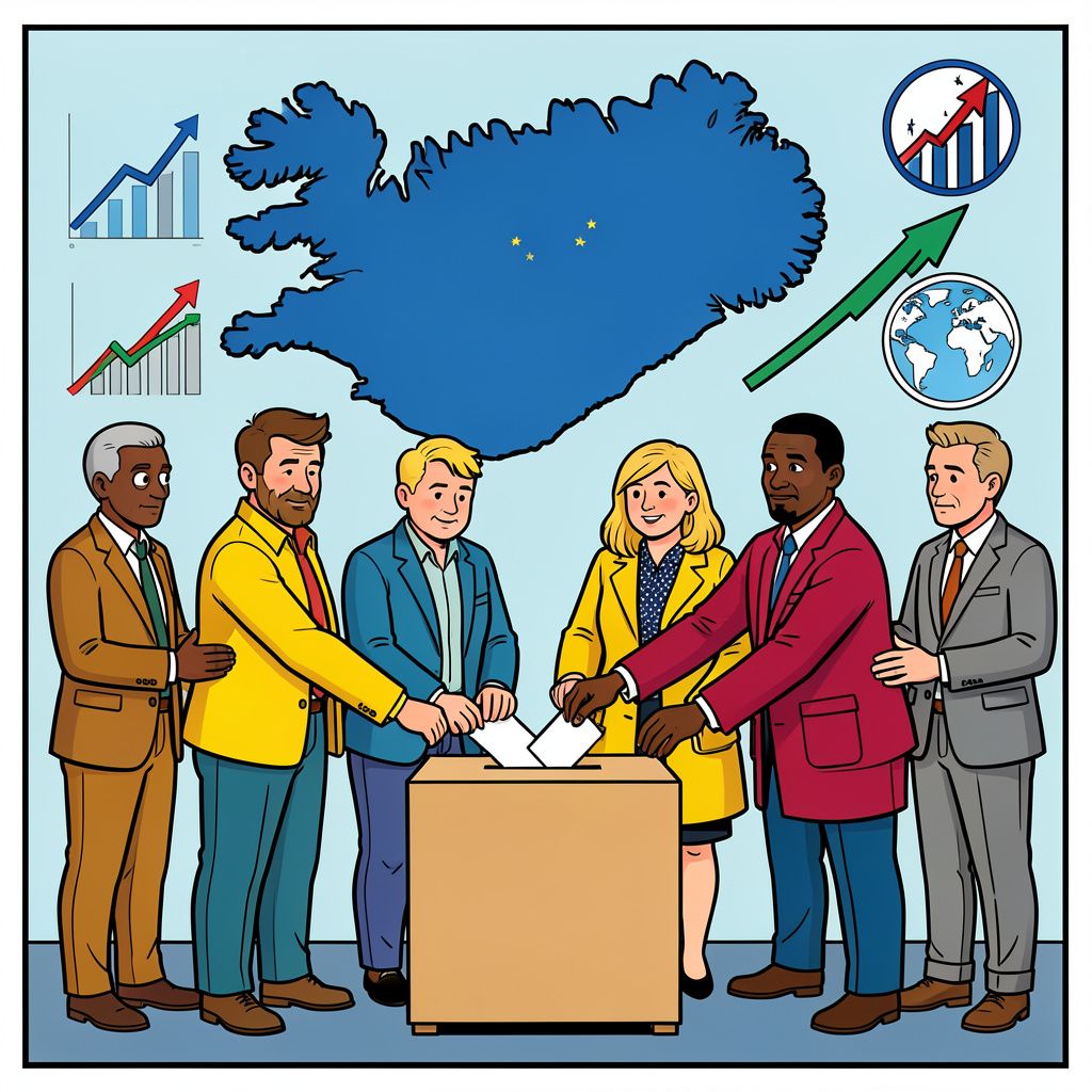 IJsland stemt zaterdag in een spannend referendum over de terugkeer naar de Europese onderhandelingstafel.