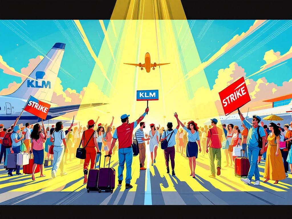 Zomervakantiedrama: KLM-staking ontwricht reisplannen van duizenden reizigers