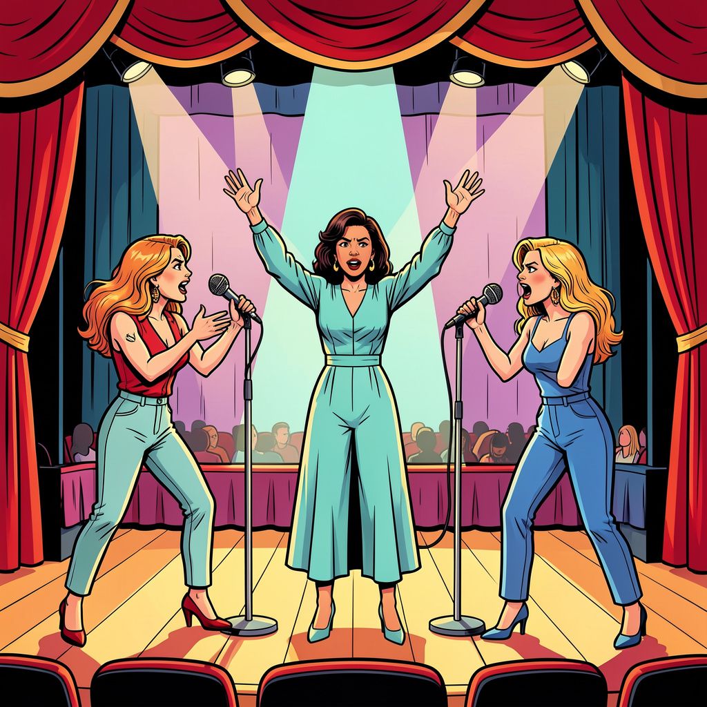 Comedienne Soundos El Ahmadi gaat de realitysterren Maria en Tamara intomen tijdens hun live theatershows.