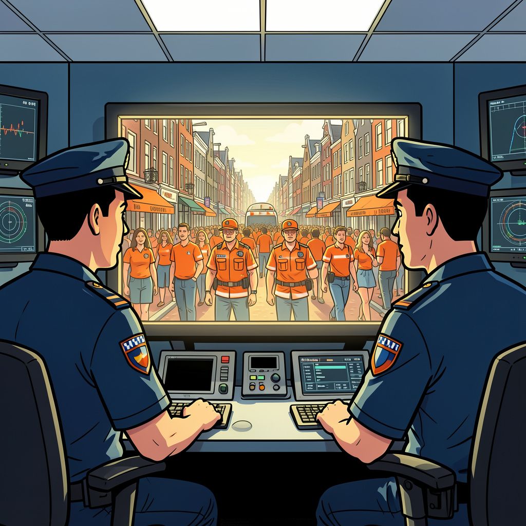 Camerabeelden op Koningsdag leiden politie recht naar twee verdachten van zware mishandeling