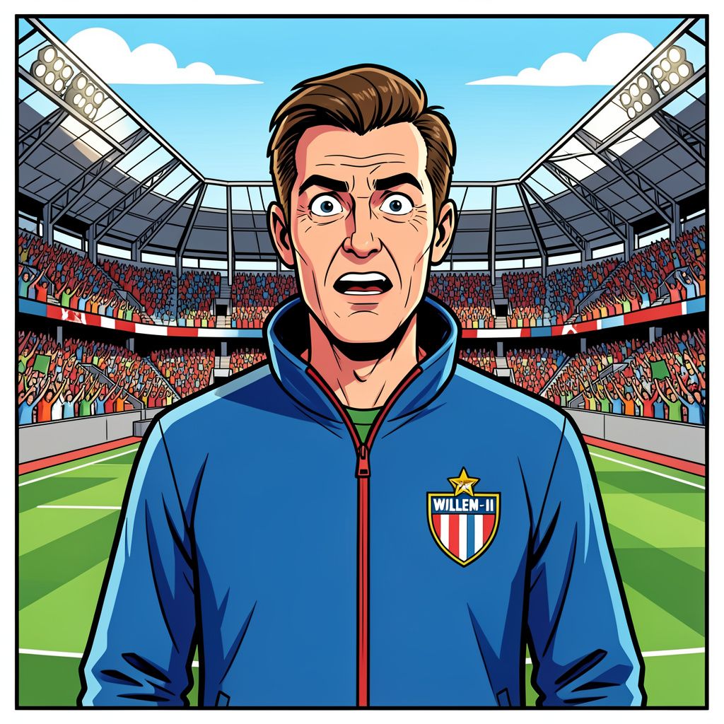 Jurgen Streppel keert vandaag officieel terug bij het noodlijdende Willem II.