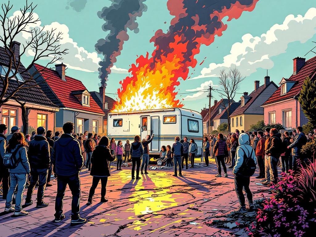 Brandbommen en woede: De oorlog om 14 tienermeisjes in Tuindorp