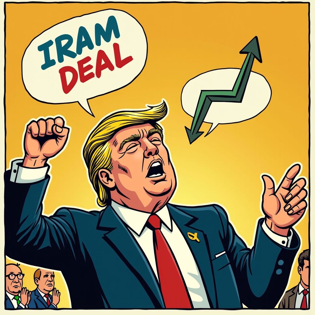 Trump belooft einde Iran-oorlog binnen drie weken en AEX schiet omhoog