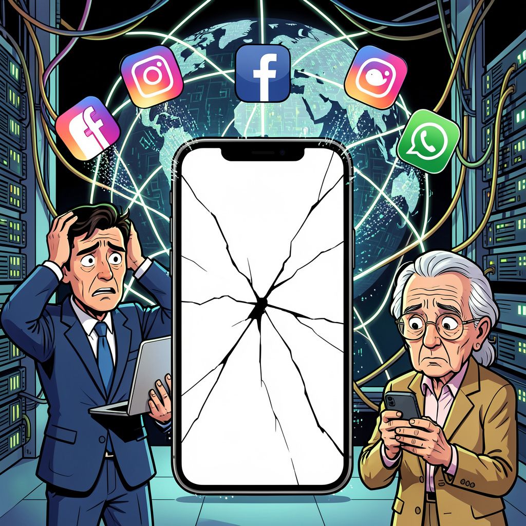 instagram ligt plat en niemand weet waarom, wat betekent dat voor jou?
