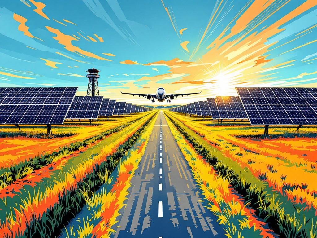 Zonnepanelen bij Schiphol: Veiligheid of Energie?