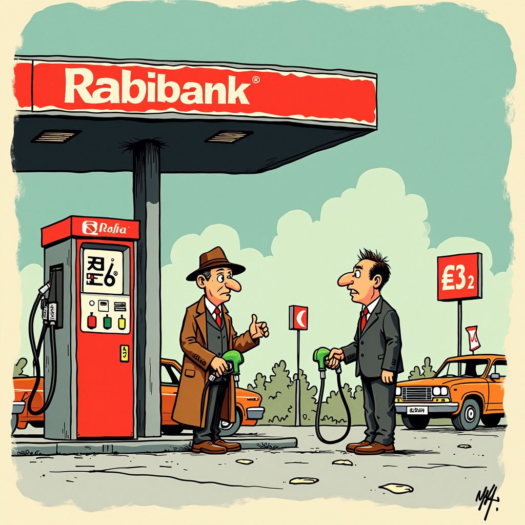 Tankstation wordt peperduur als het misgaat in het Midden-Oosten