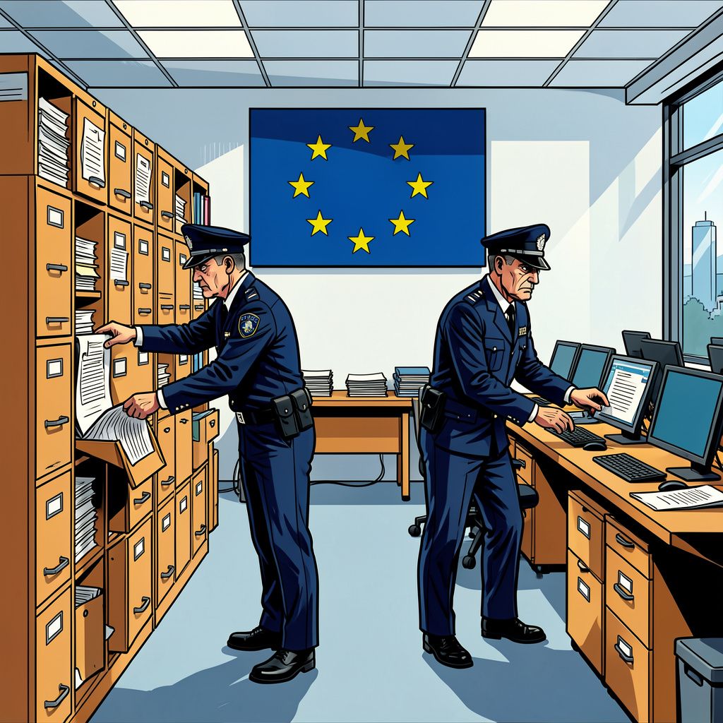 Politie valt kantoren Europees Parlement binnen na onderzoek naar geldmisbruik door extreemrechts.