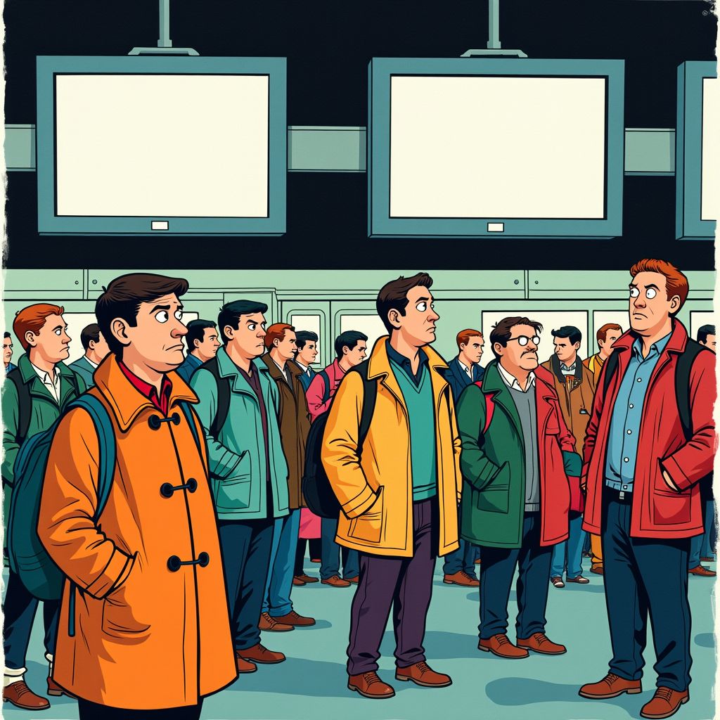 NS-storing legt heel Nederland plat: treinen zonder machinisten en witte schermen op stations