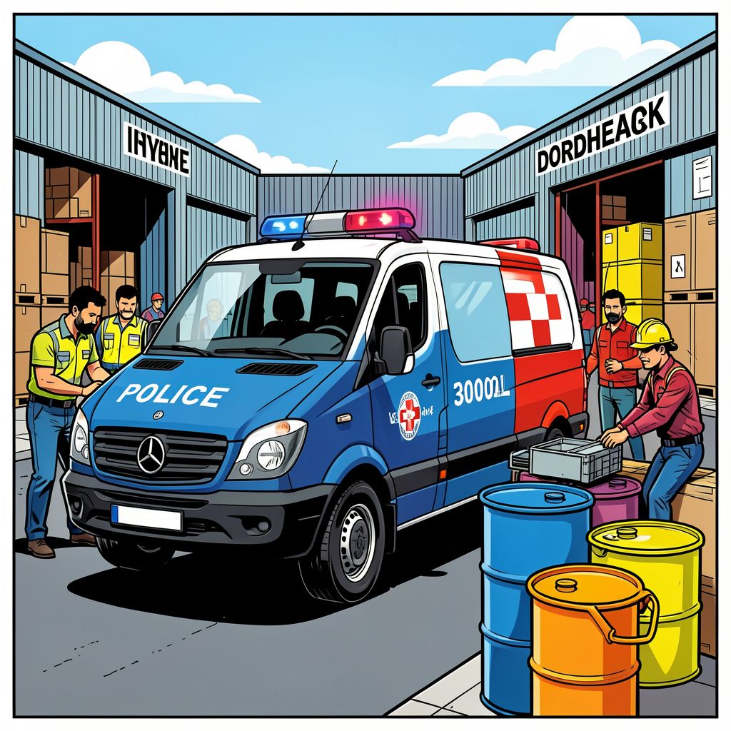 Politie onderschept 3000 liter chemicaliën voor cocaïnewasserij op A16