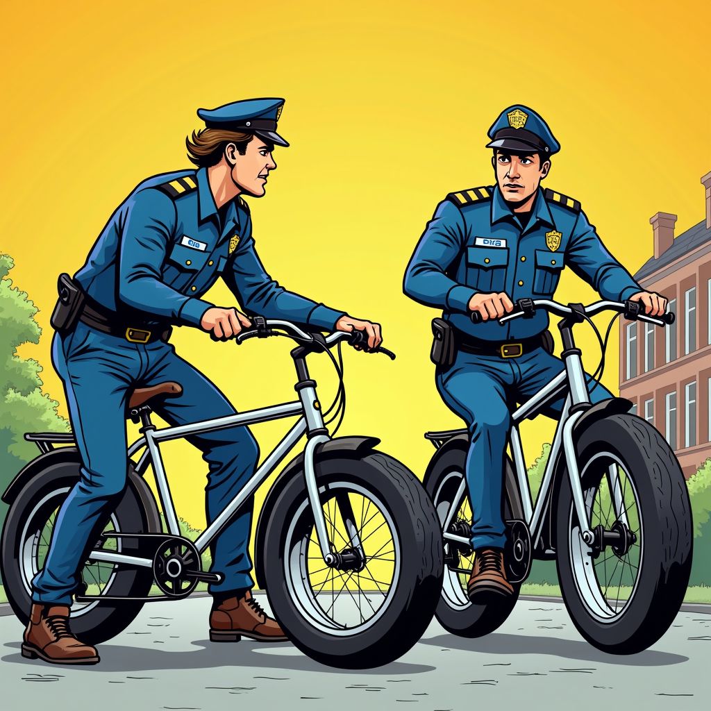 Politie pakt opgevoerde fatbike af die 30 km/u reed met gashendel