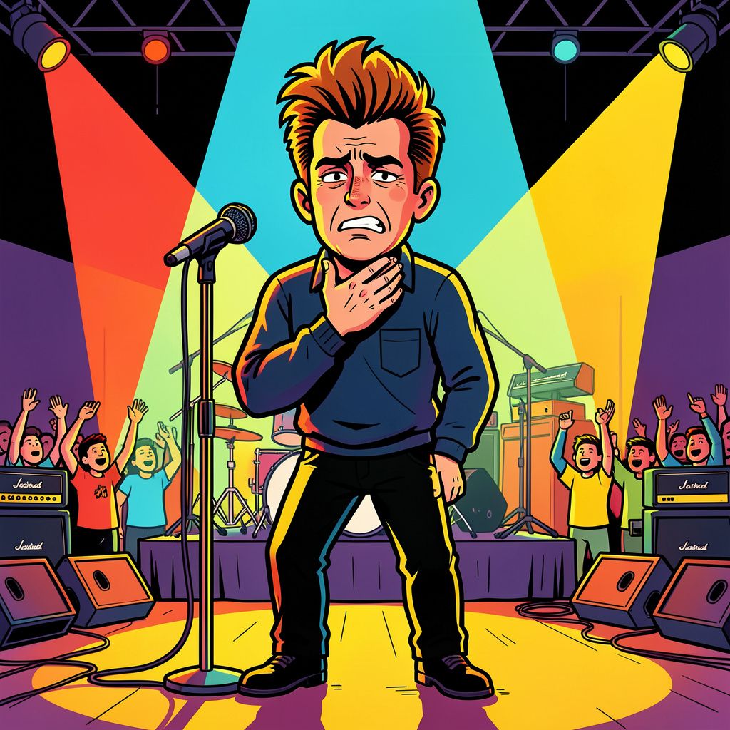 André Hazes zwijgt de komende twee maanden na valse noten op het podium.