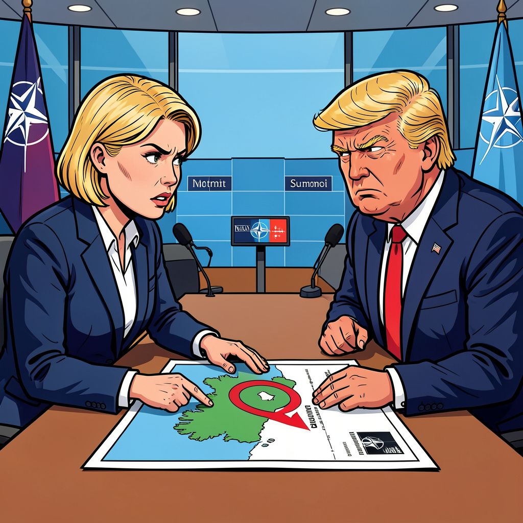 Deense premier herinnert Donald Trump eraan dat Groenland echt niet te koop is.