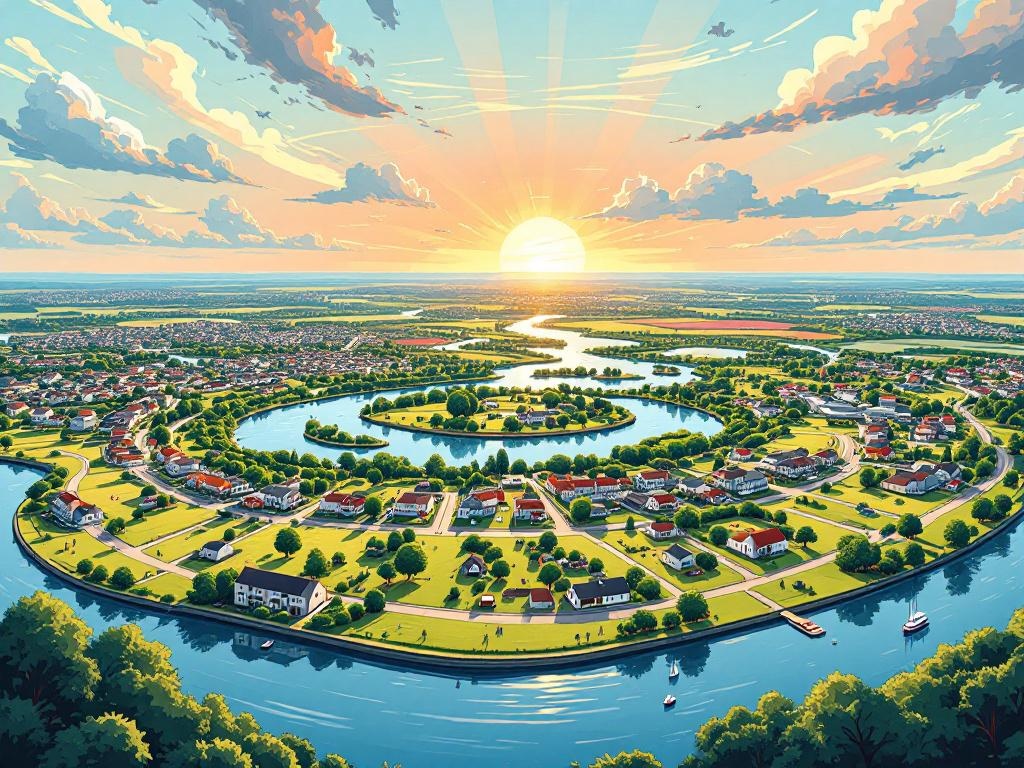 Droomstad in het Water: D66 Onthult Gedurfd Plan voor Nieuw Eiland