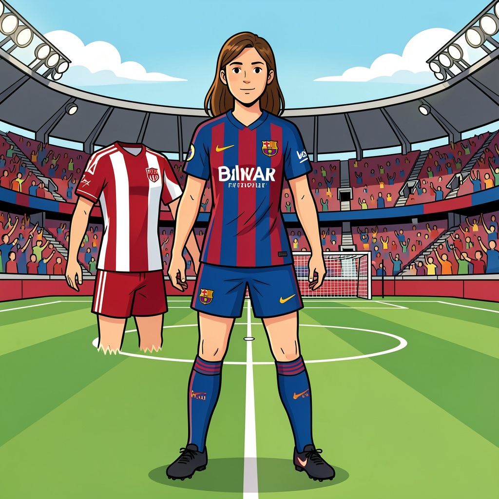 Renee van Asten schiet in één jaar van Ajax naar de absolute wereldtop bij FC Barcelona.