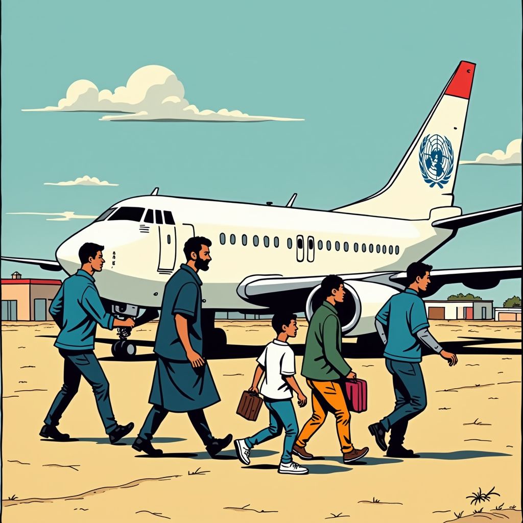 UNHCR schaalt hulp op terwijl 1,65 miljoen vluchtelingen in Iran vastzitten door vliegverbod