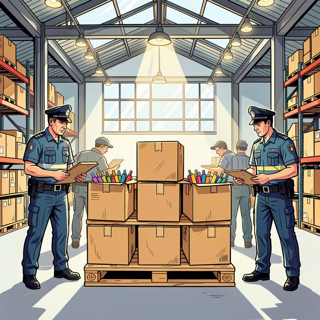 Een Tilburgse loods lag vol met illegale e-sigaretten.