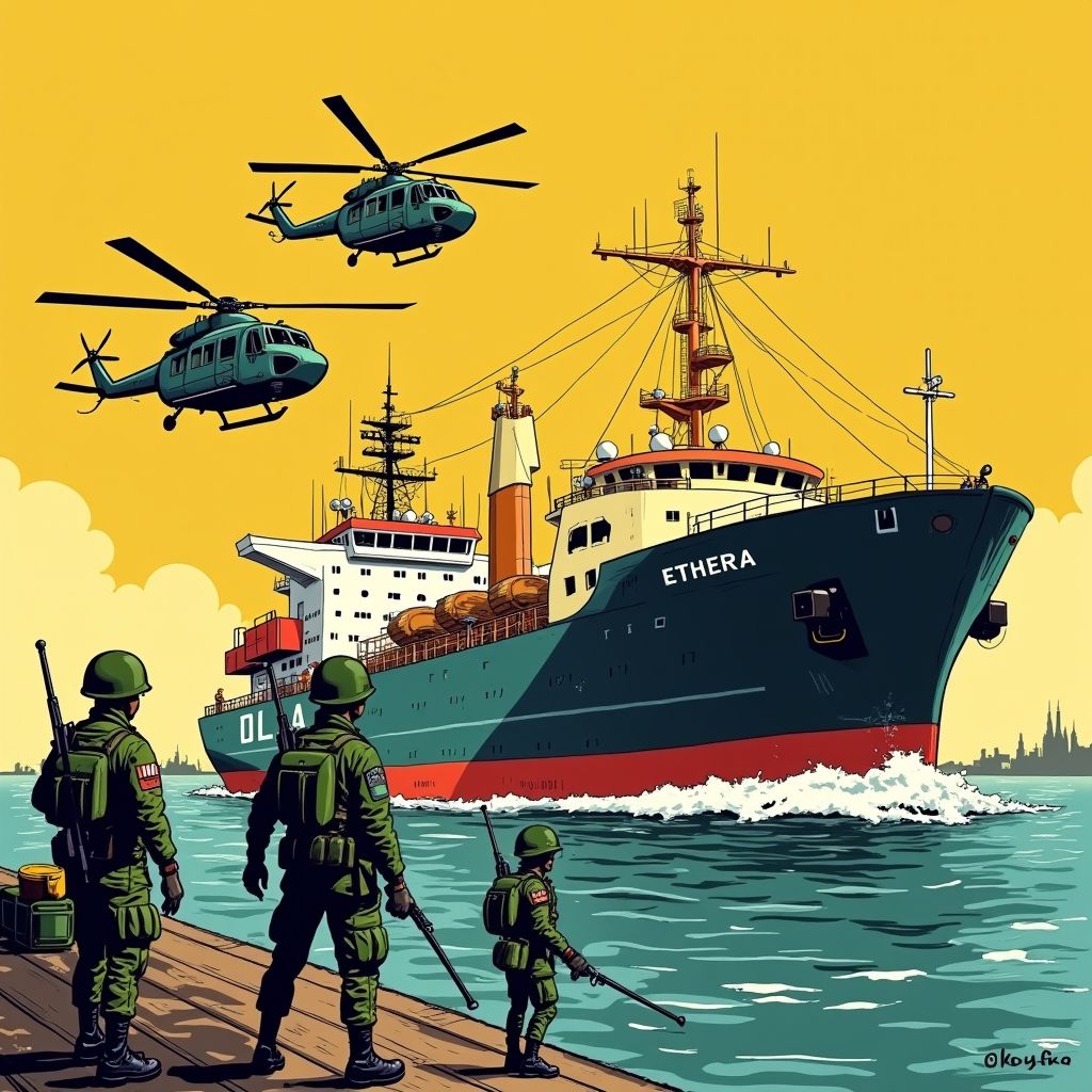 België kapt Russisch schaduwschip met 93 militairen en eist recordborgsom van 10 miljoen euro