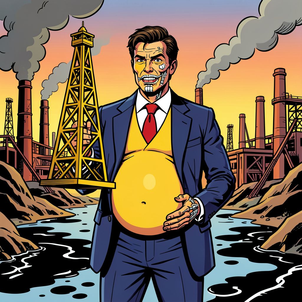 Tom Cruise shockeert vriend en vijand met een nepbuik en protheses in de bizarre klimaatkomedie Digger.