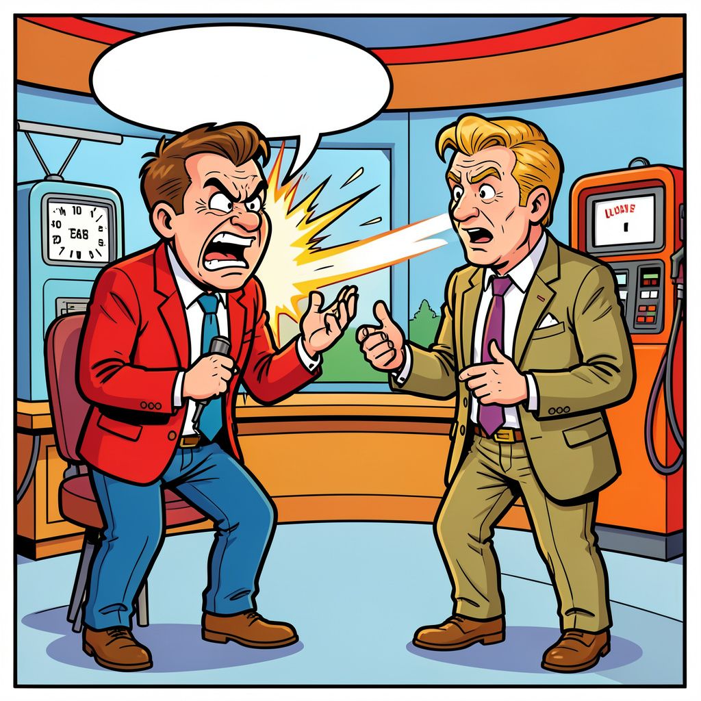 Staal noemt Dassen's benzinebeleid 'klinkklare onzin' tijdens heftige tv-ruzie