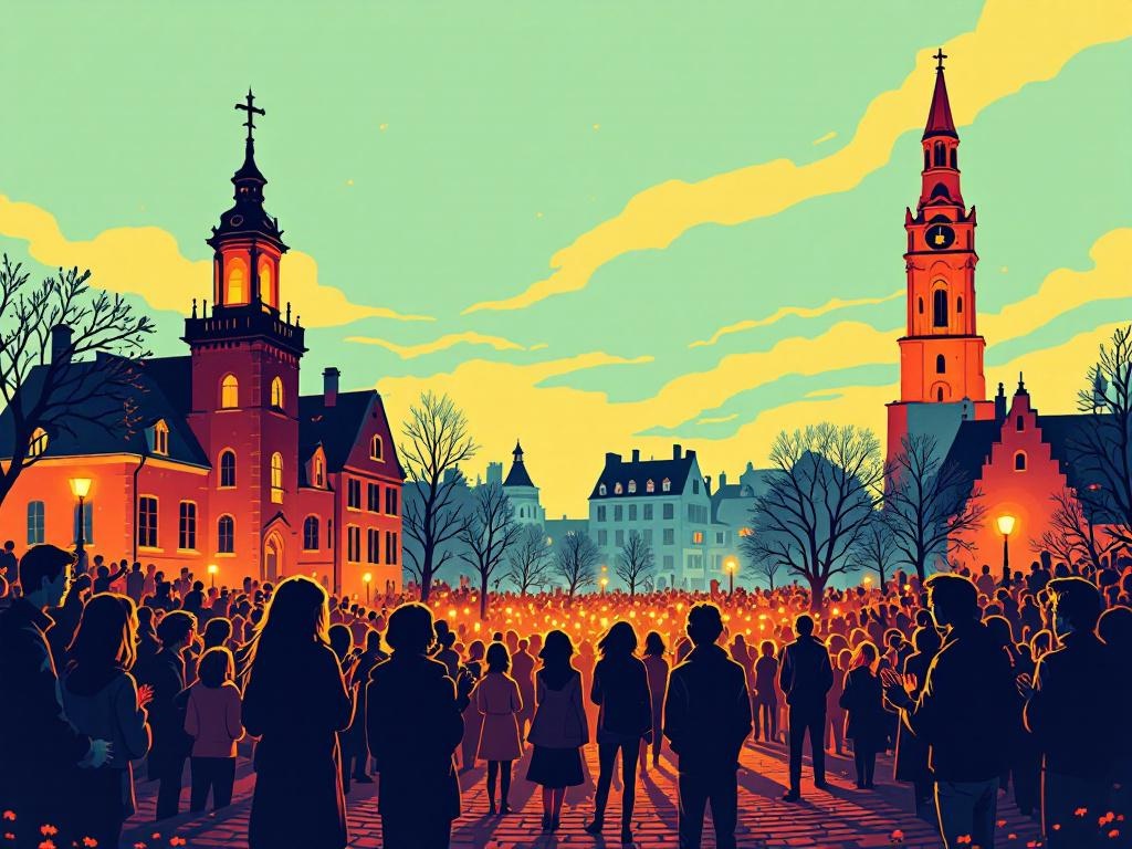 Oranje Licht en Stilte: Nederland Herdenkt Lisa en Roept Op tot Veiligheid
