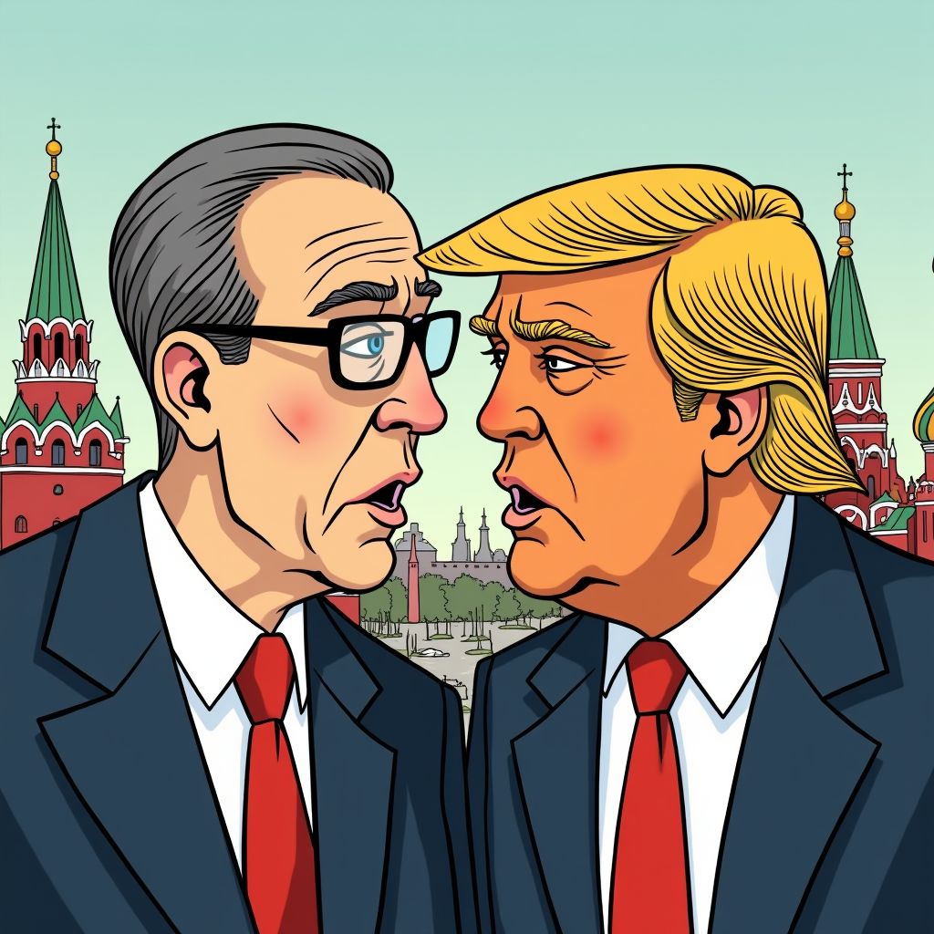 Kremlin stuurt 'Trump-fluisteraar' Oesjakov naar Amerika om vredesonderhandelingen te beïnvloeden