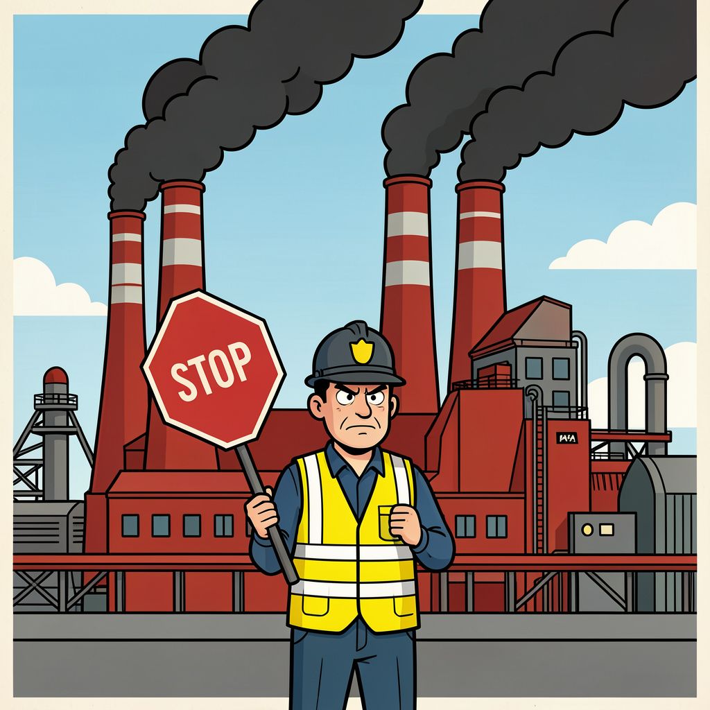 Tata Steel krijgt opnieuw tonnen aan boetes en riskeert nu definitieve sluiting van de cokesfabriek.