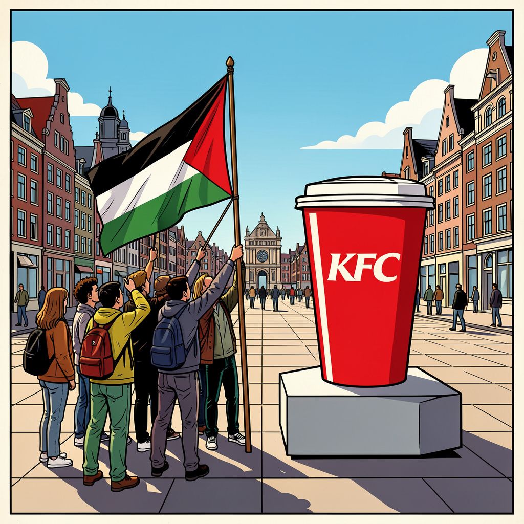 Waarom de Palestijnse vlag plotseling wappert tussen landen die homoseksualiteit verbieden.