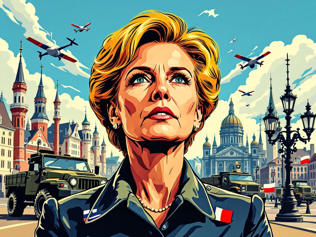 Europa's Verdediging op Scherp: Von der Leyen Roept Op Tot Eenheid na Russische Drone-Invasie